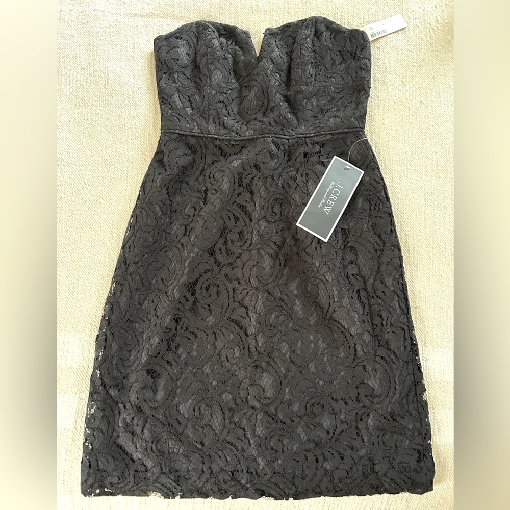 Jcrew Collection Cocktail Dress Size 00 Black